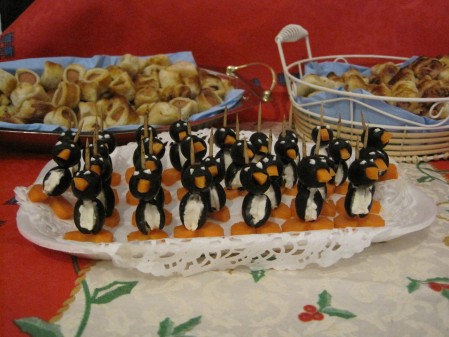 Pinguini con le olive
