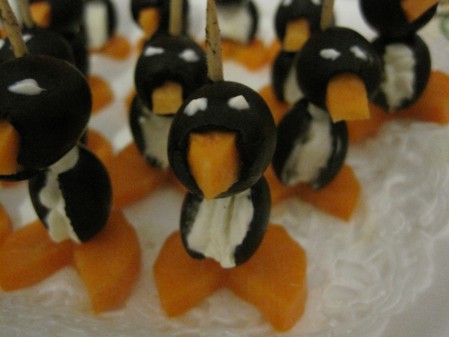 pinguini con olive